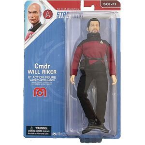 Mego - Sci-Fi Star Trek: TNG - Commander Will Riker 8" Action Figure